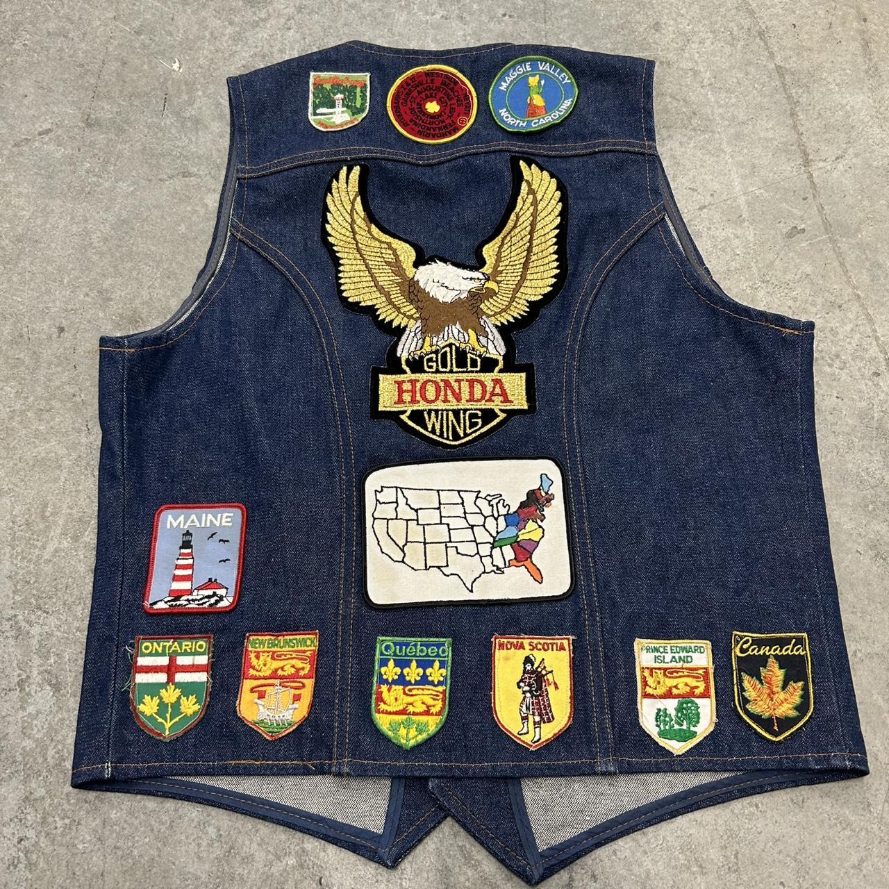 Wrangler Men's Vest - Navy/Blue - M – True vintag… - image 1