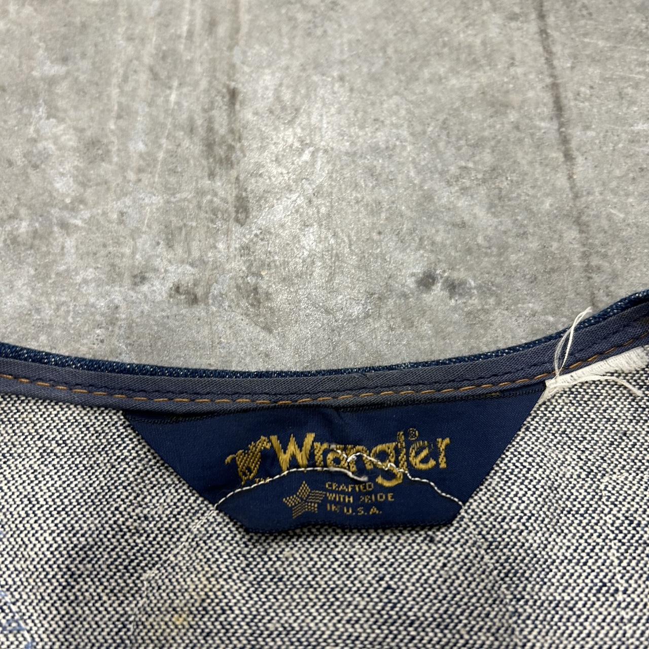 Wrangler Men's Vest - Navy/Blue - M – True vintag… - image 3