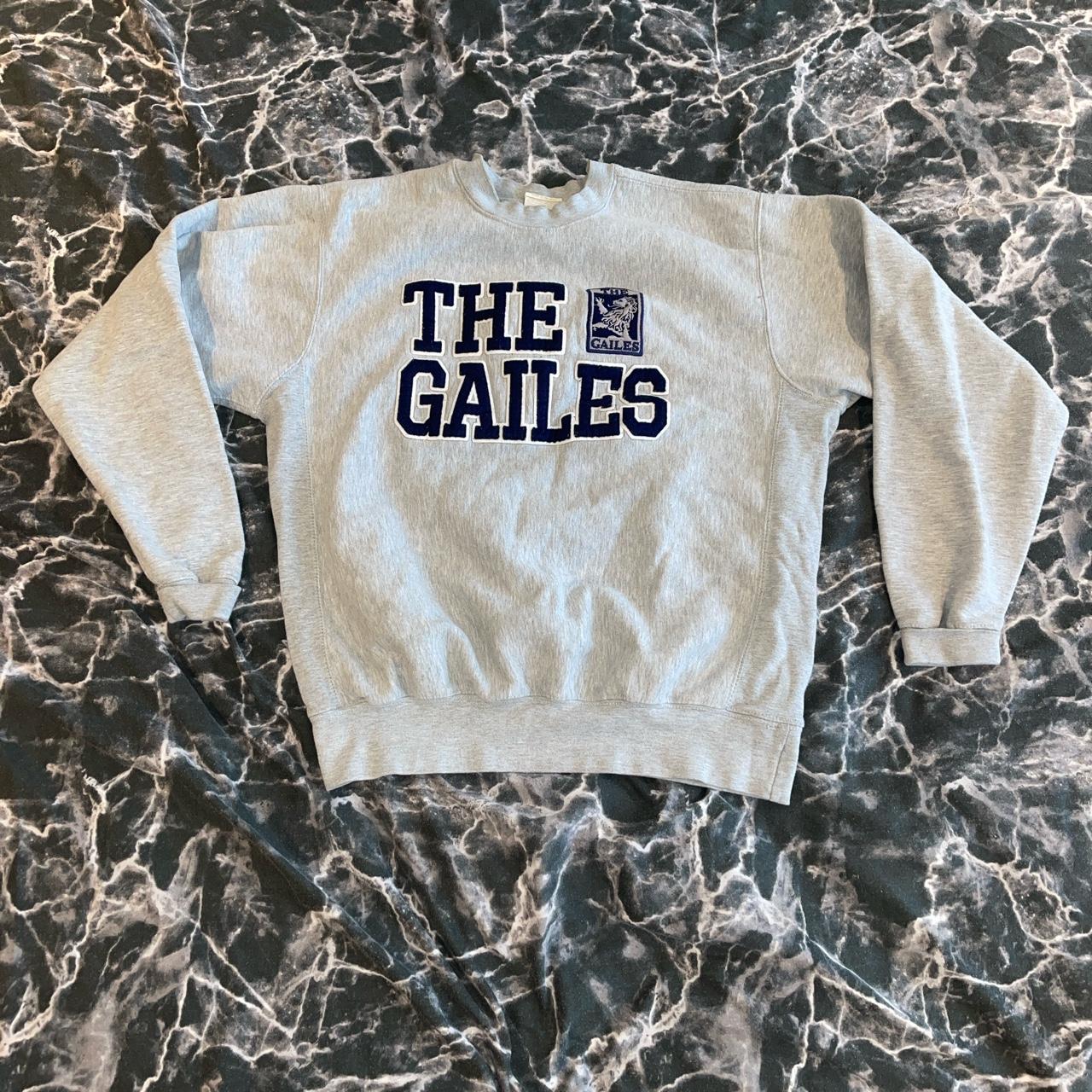 Men’s Vintage Sweatshirt “THE GAILES” Size MEDIUM... - Depop