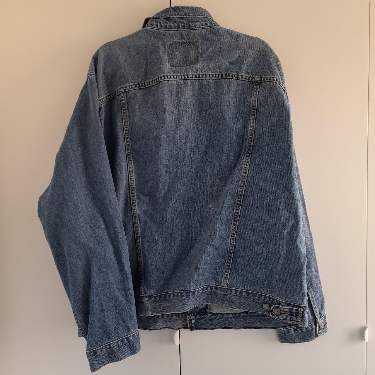 Vintage Levi's Stonewashed Denim Jacket, XXL True to... - Depop