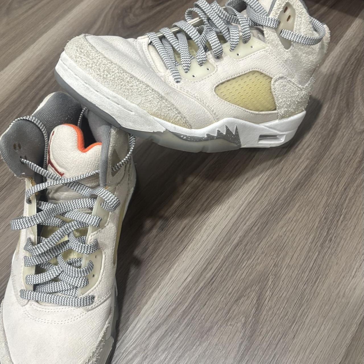 off white jordan 5 lace swap