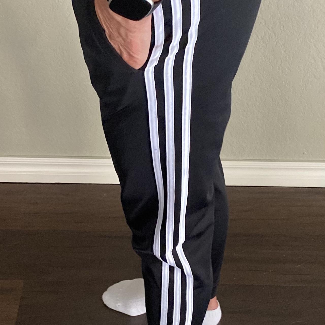 Adidas training pants with zipper best sale