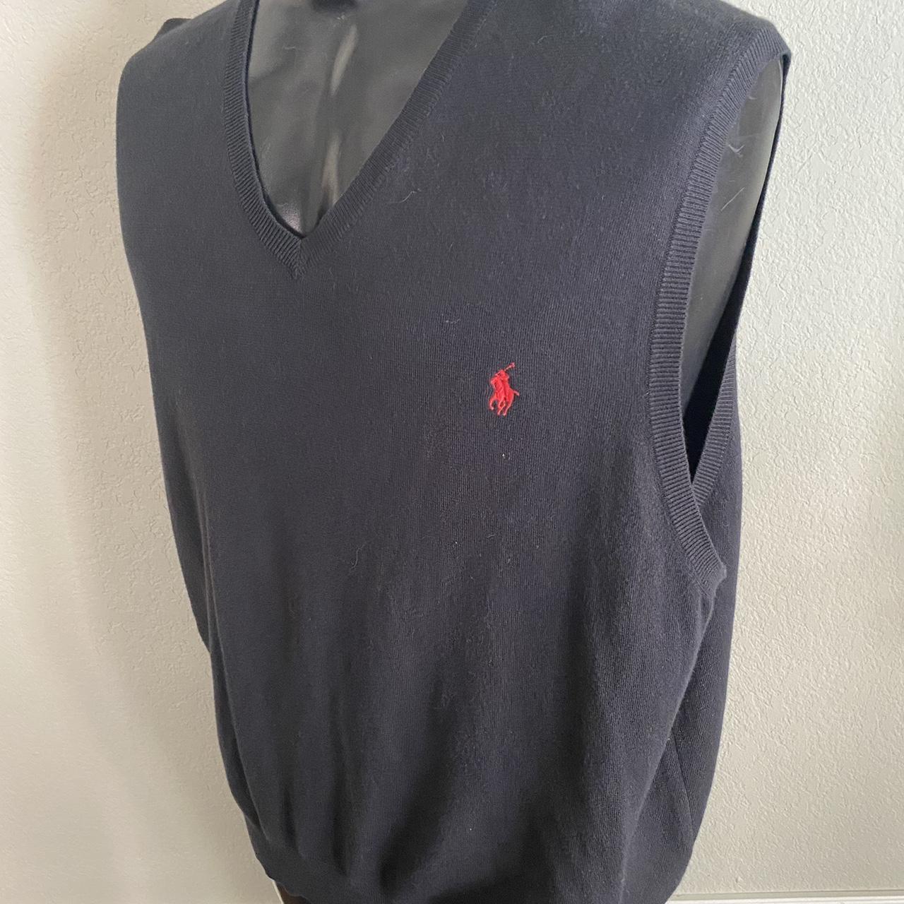 Polo ralph lauren big and tall sweater vest best sale