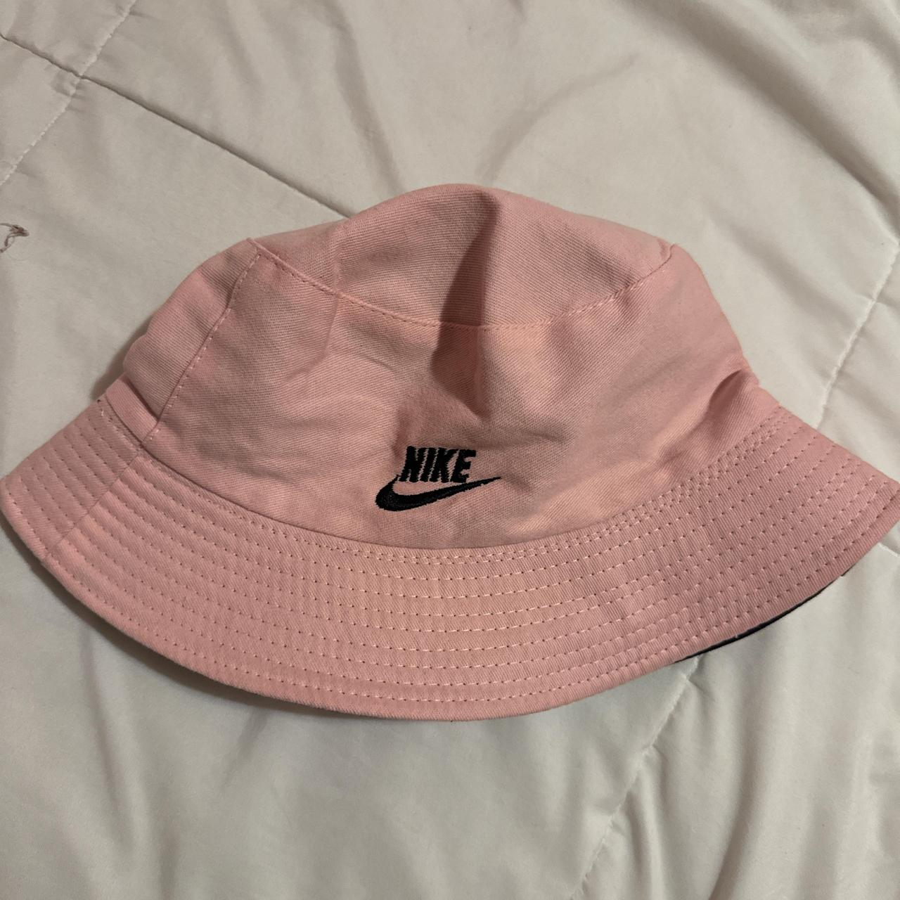 pink bucket hat nike