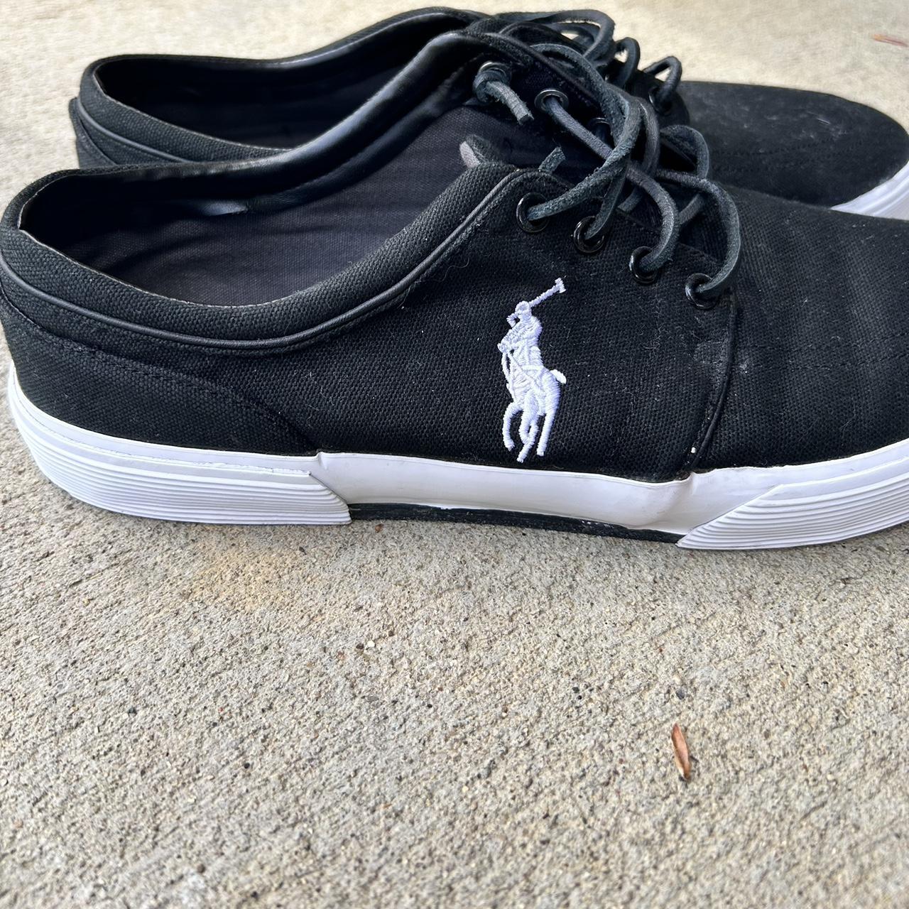 Polo Ralph Lauren men s faxon low lace up black