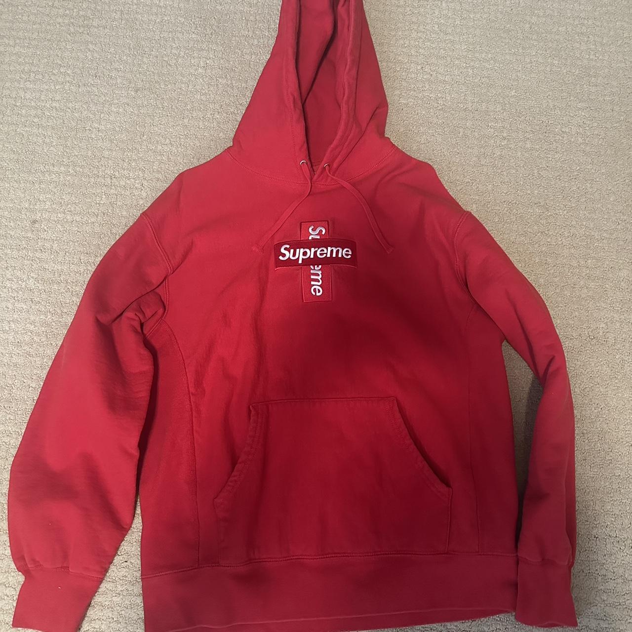Red Hoodie Stockx Supreme Sweatshirt Supreme Men's Box Logo Hooded