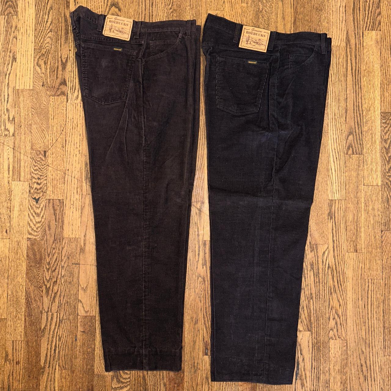 Men’s vintage Sears Roebucks corduroy pants with