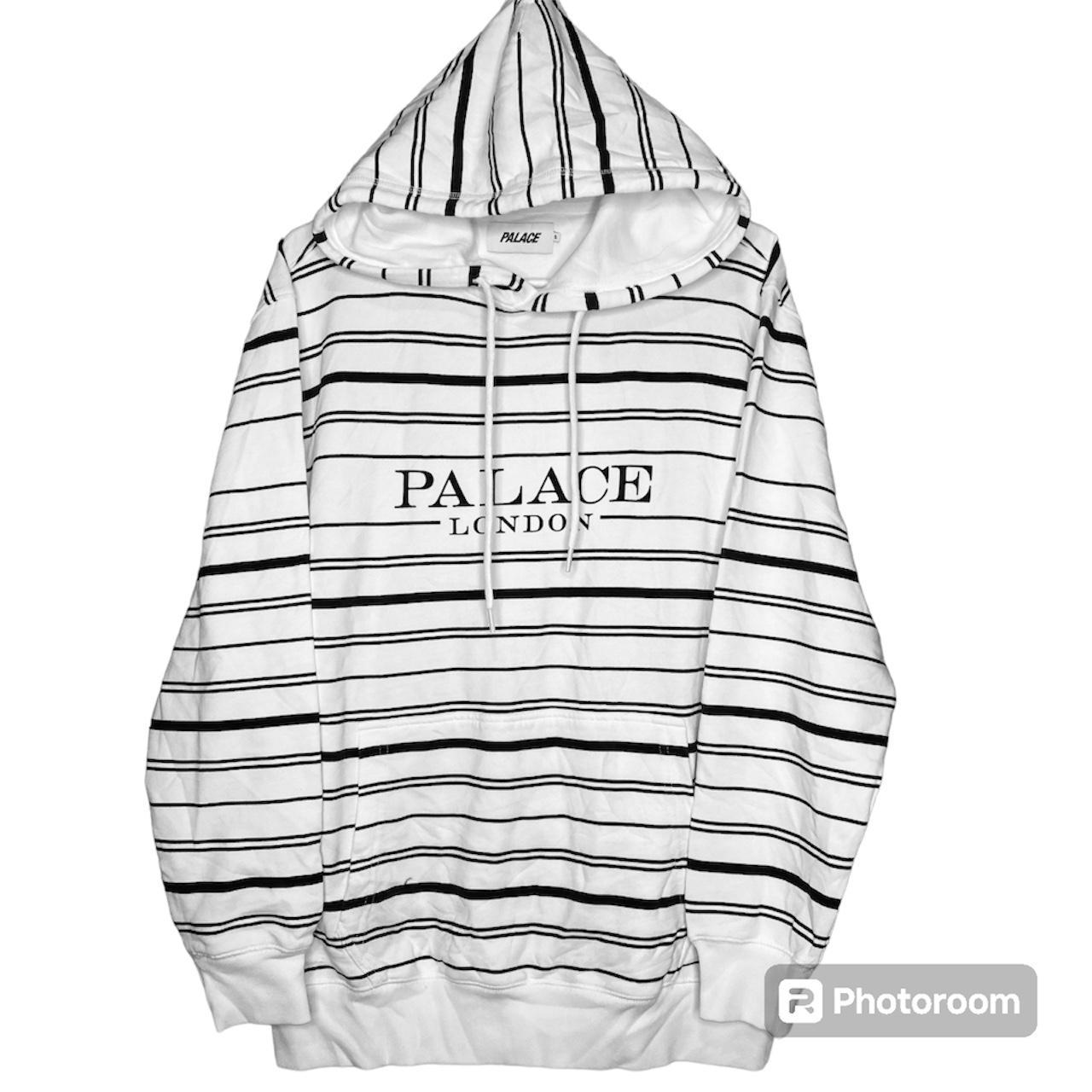 Palace stripe hoodie on sale