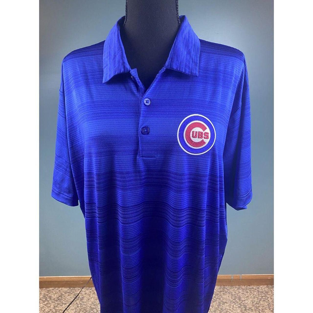 Chicago Cubs Golf Polo Collated Men s Short Sleeve