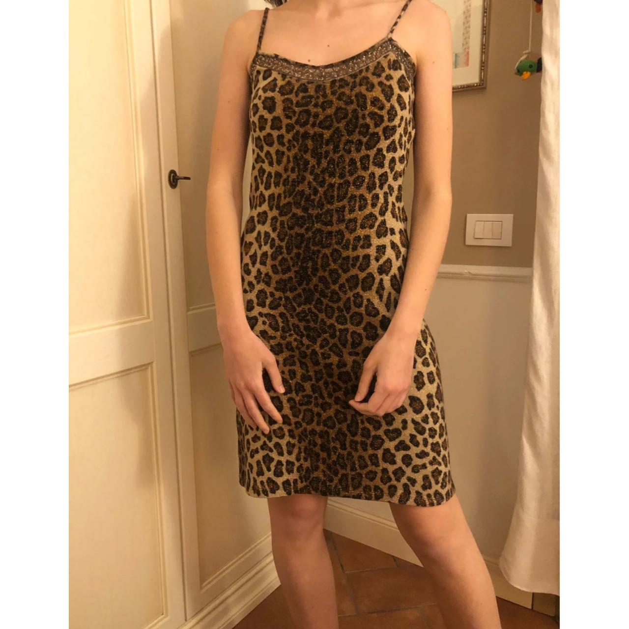 新品◇ 定価￥189,000◼️BLUMARINE LEOPARD DRESS 