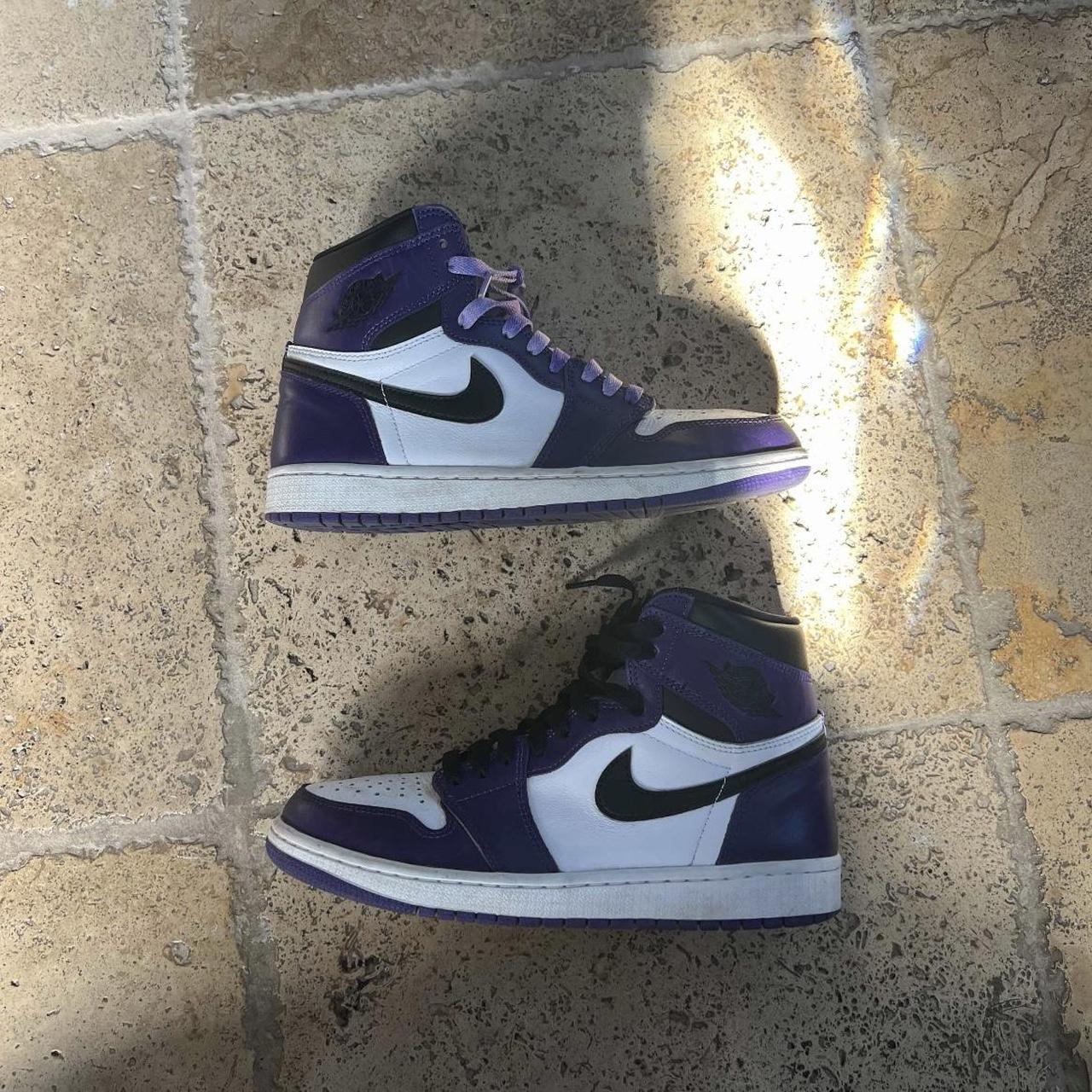 jordan 1 court purple size 8.5