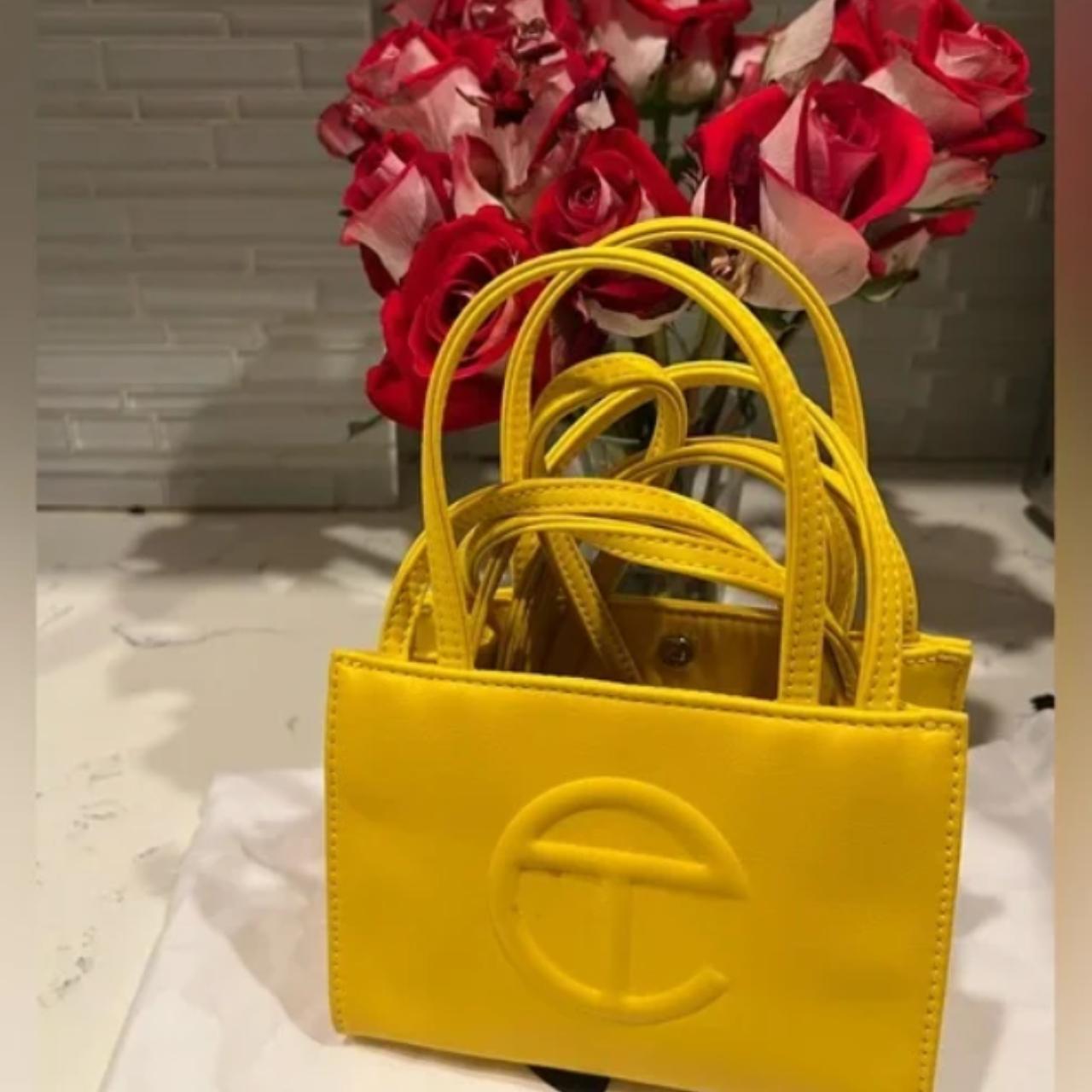 Telfar Bag small sold yellow