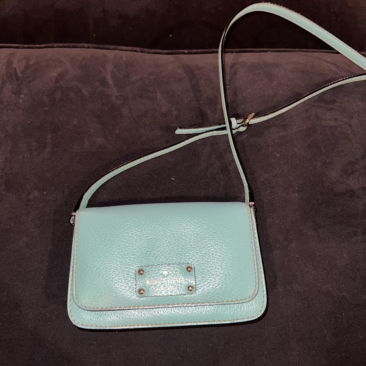 Cute womens teal good kate spade purse