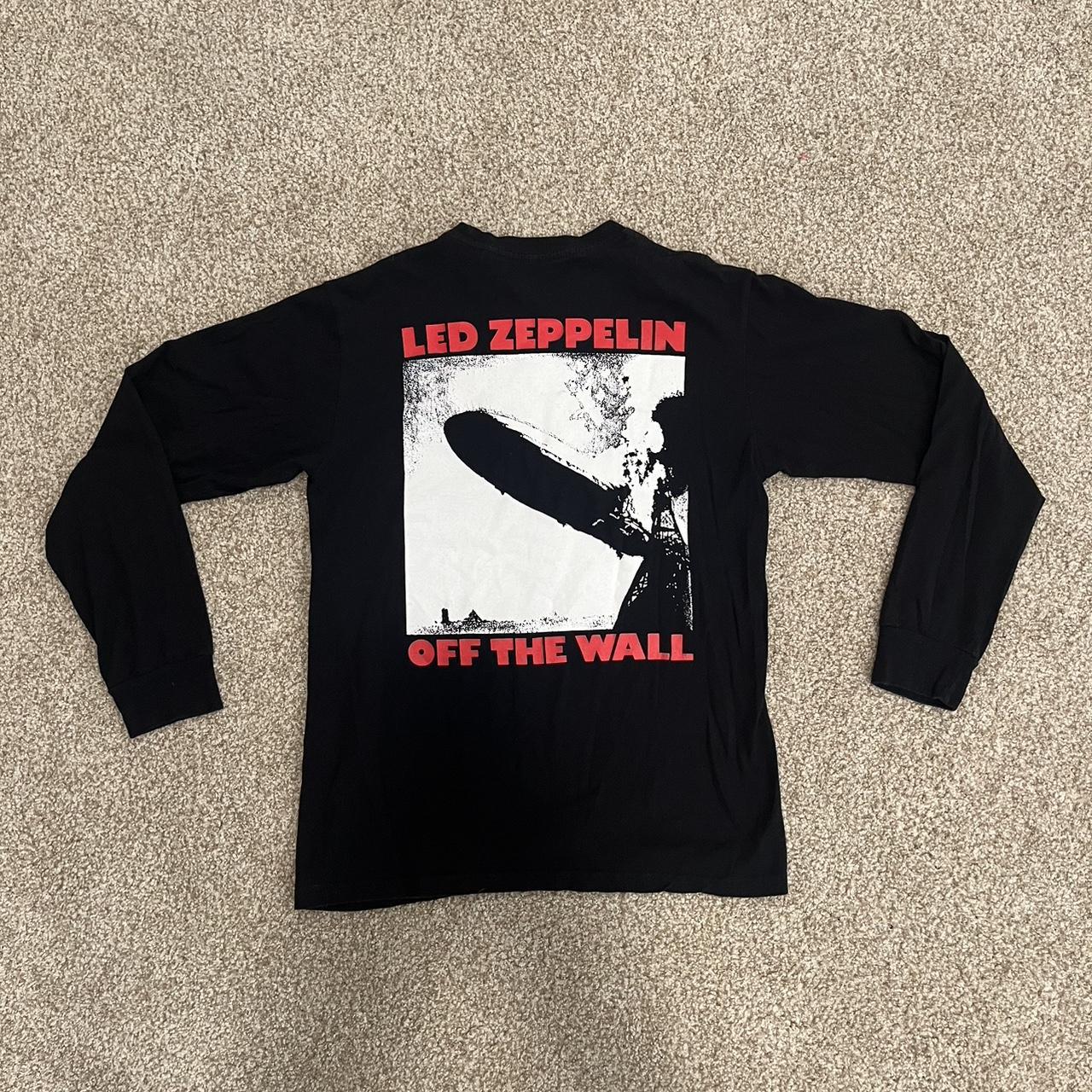 Vans Led Zeppelin Off the Wall shirt good quality Depop