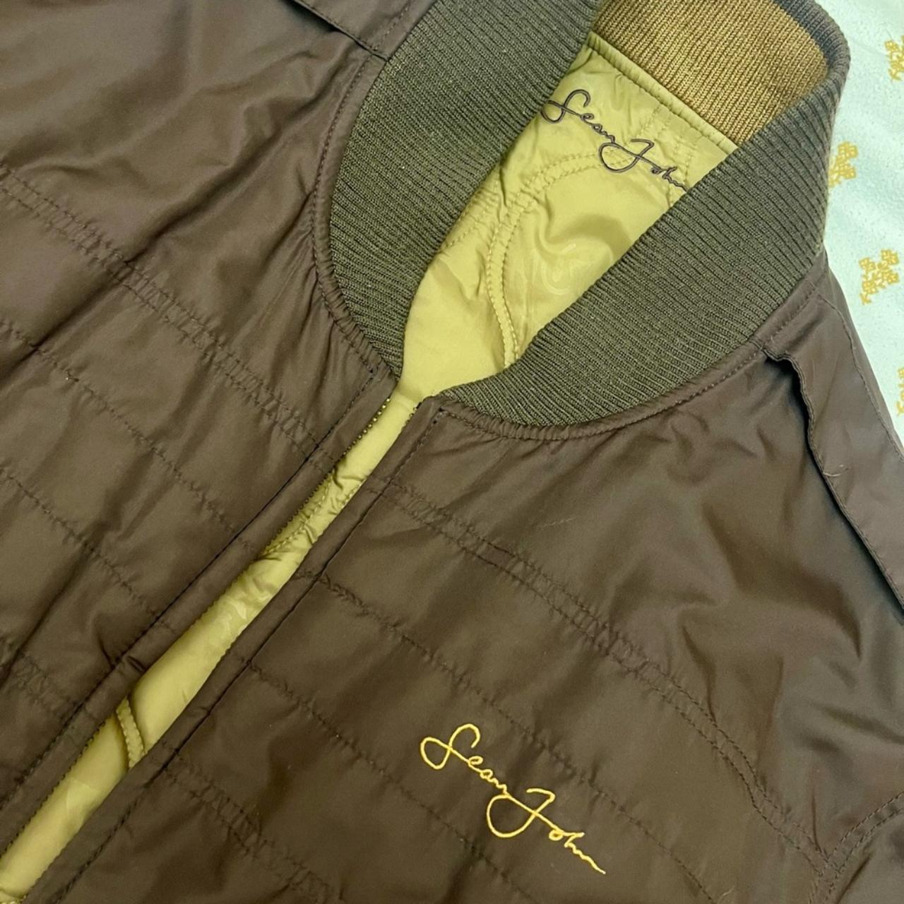 Sean john reversible bomber jacket hotsell