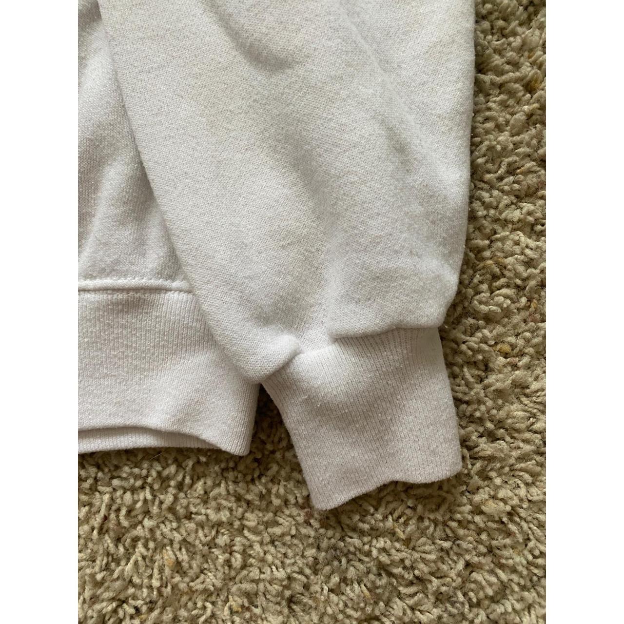 Hanes Men's Sweatshirt - White/Red - L – for lowe… - image 3