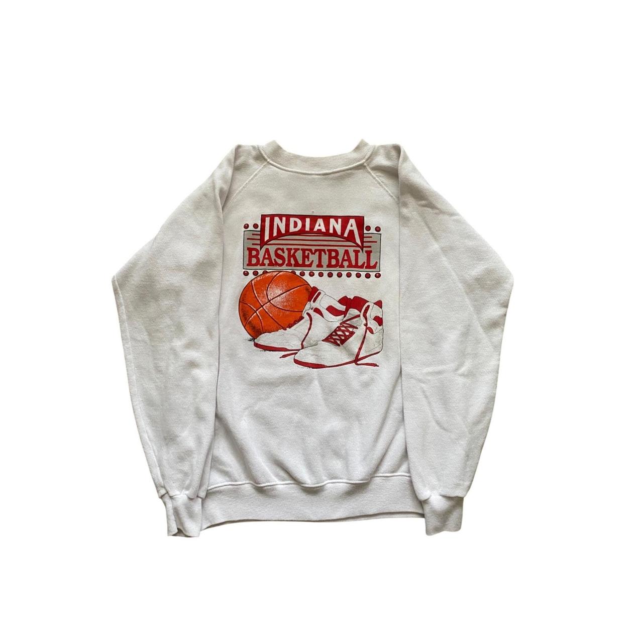 Hanes Men's Sweatshirt - White/Red - L – for lowe… - image 1