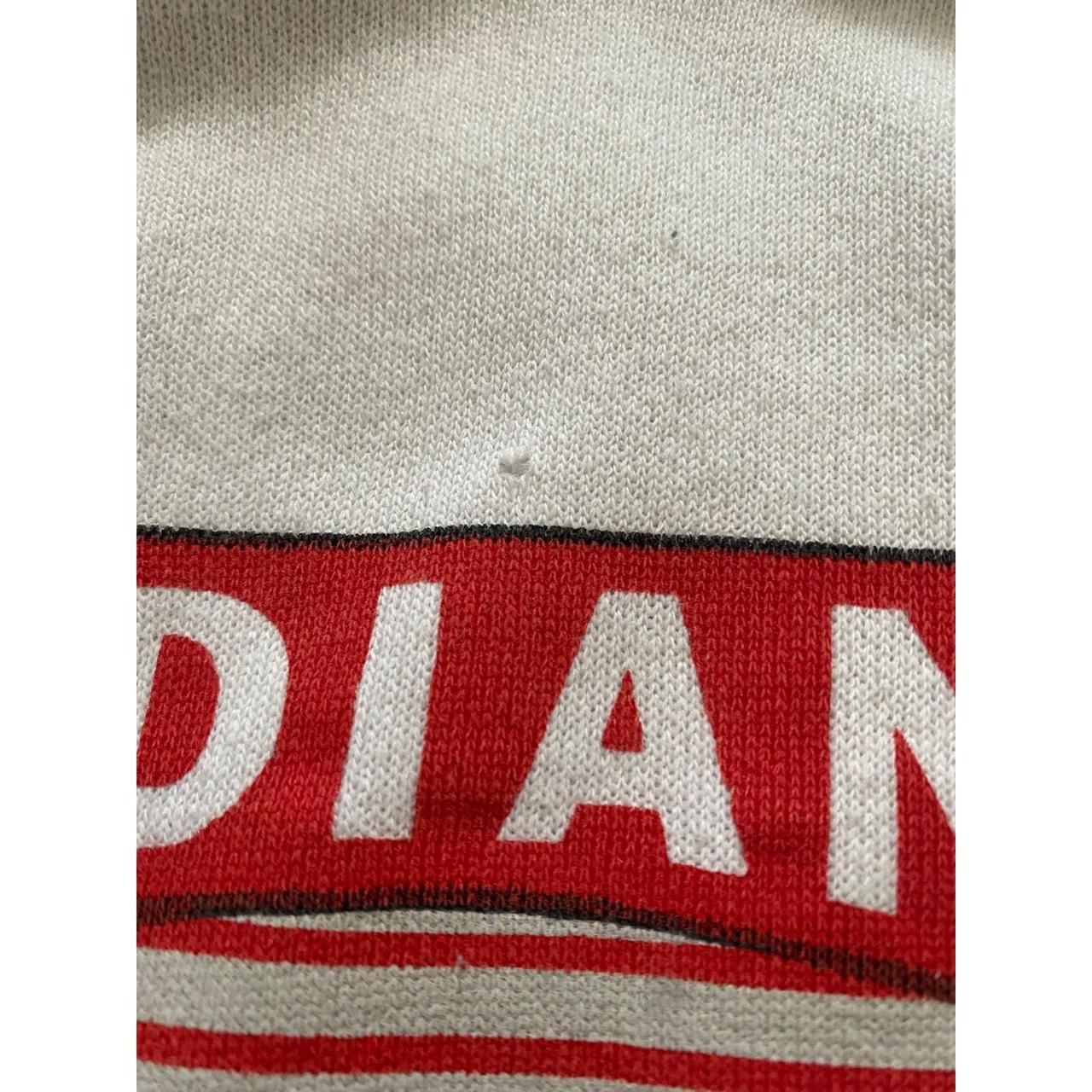 Hanes Men's Sweatshirt - White/Red - L – for lowe… - image 6