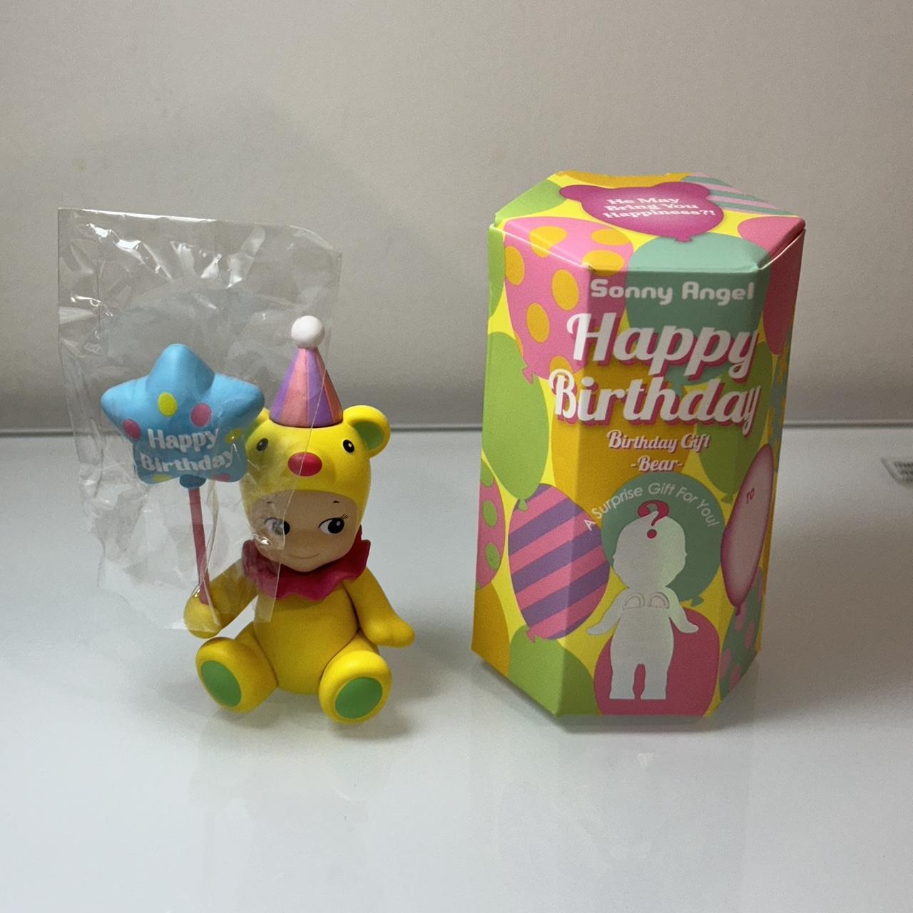 Sonny Angel HAPPYBIRTHDAY GIFT BEAR 24 個 SONNY ANGEL BIRTHDAY GIFT BEAR - YELLOW BEAR STAR | Depop