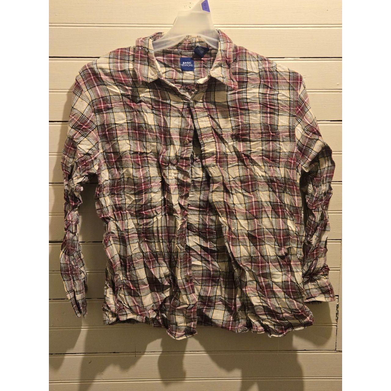 Basic Editions Women's Top - Cream - M – Basic Ed… - image 1