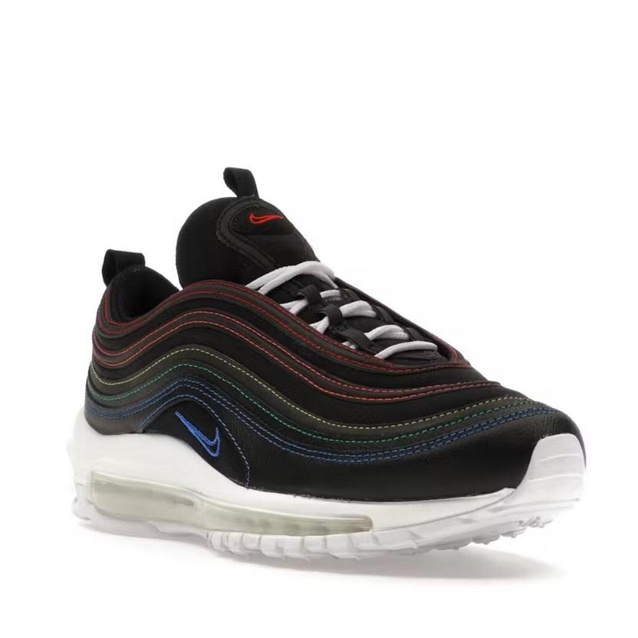 Nike Air Max 97 Black Hyper Royal Black Rainbow