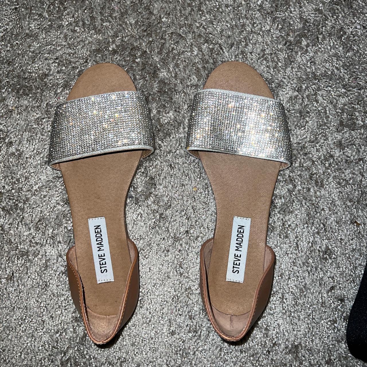 Sparkly Steve Madden sandals 💖 Size Depop