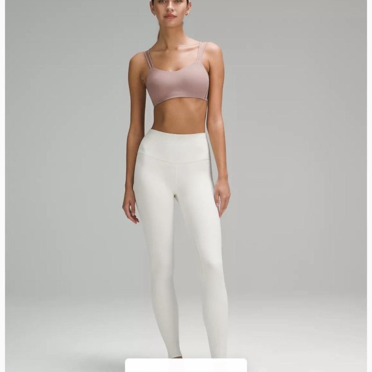 Size 14 Bone Lululemon Align Leggings (Nulu) 28” | Depop