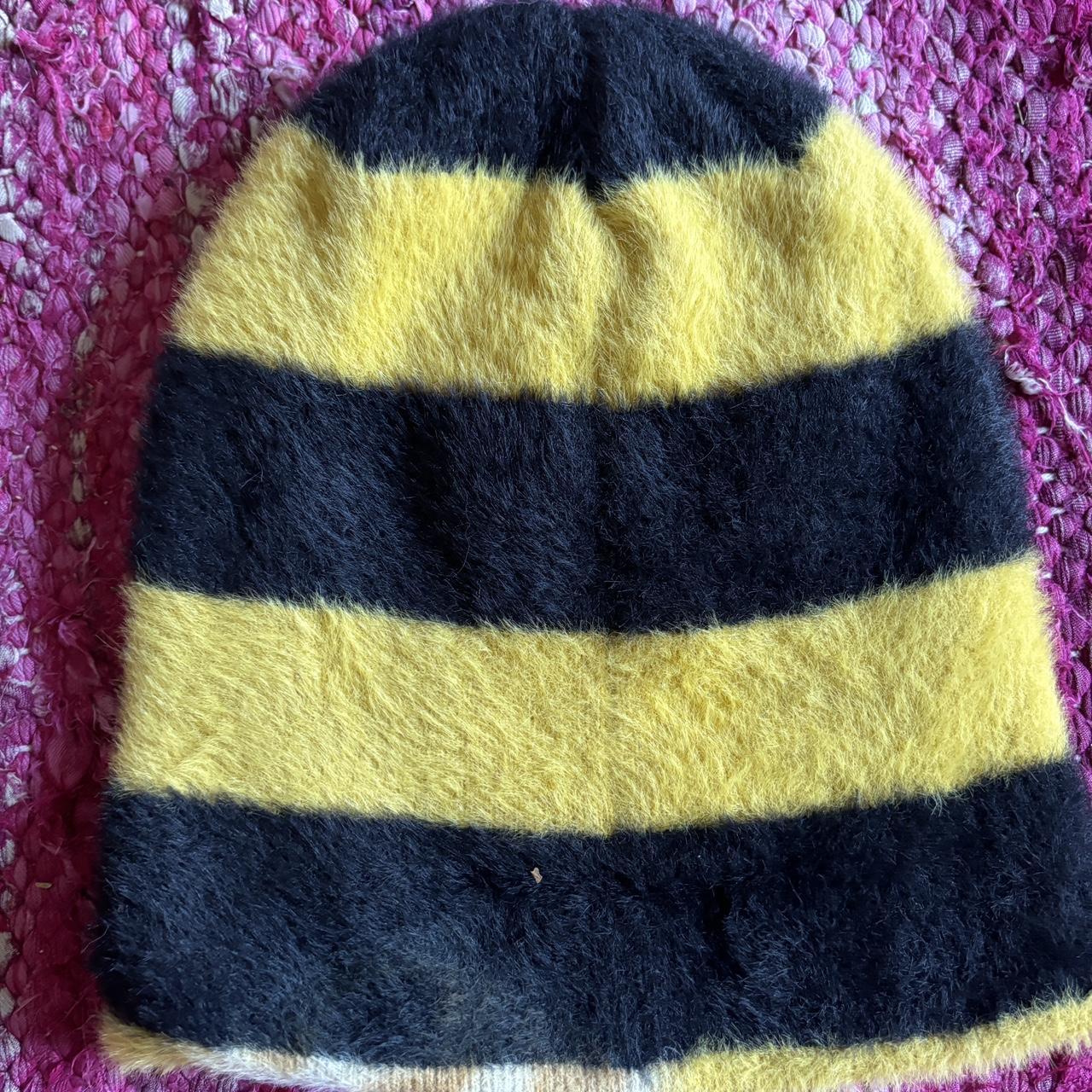 Heaven x Bladee beanie Small bleach stains on the | Depop