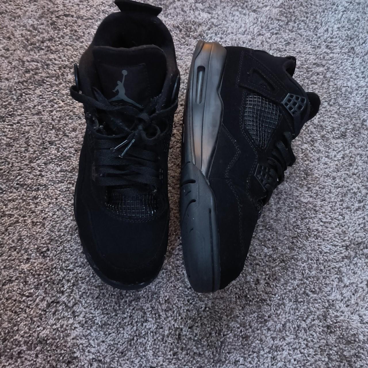 size jordan 4 black cat