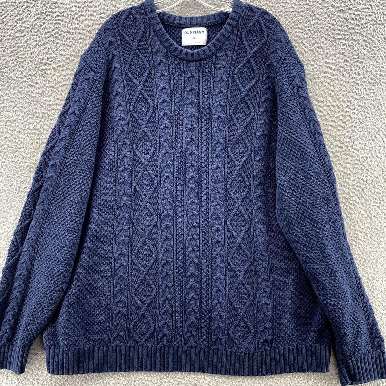 Old Navy Men's Sweater Blue XXL – VTG Old Navy Sweater Men XXL