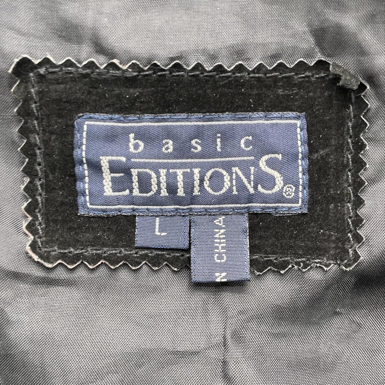 Basic Editions Men's Jacket - Black - L – Basic E… - image 3