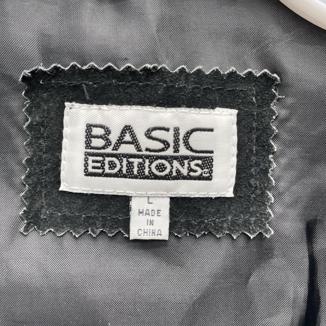 Basic Editions Men's Vest - Black - L – Basic Edi… - image 3