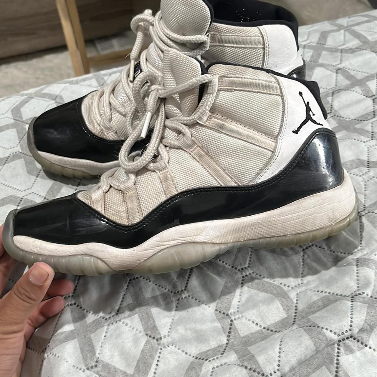 Jordan 11 pretty dirty. For the leather all they... - Depop