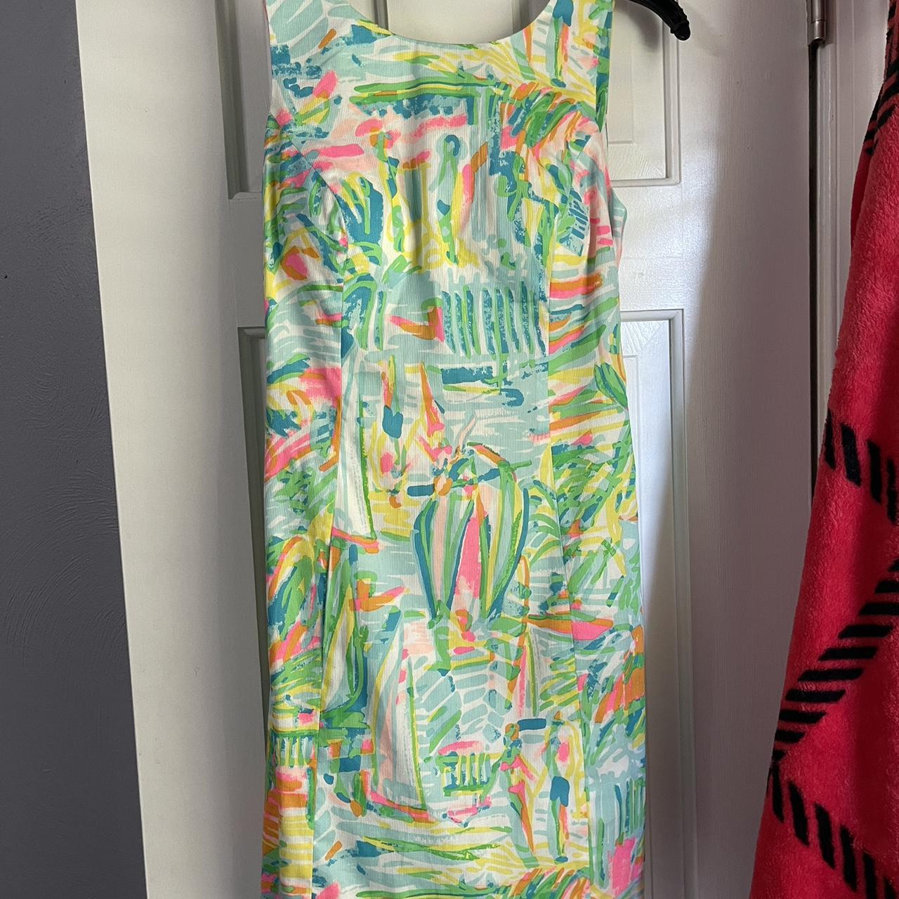 Lilly Pulitzer multicoloured dress perfect for. Depop