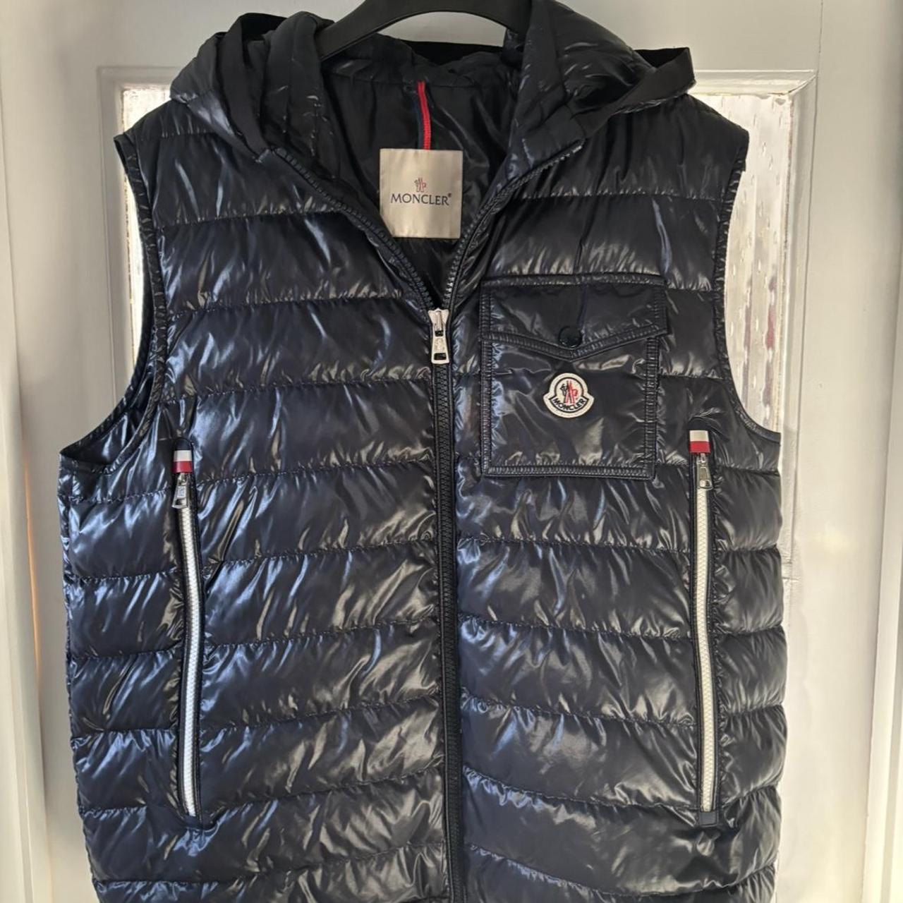 Men s Moncler Body Warmer Gillet 100 Authentic