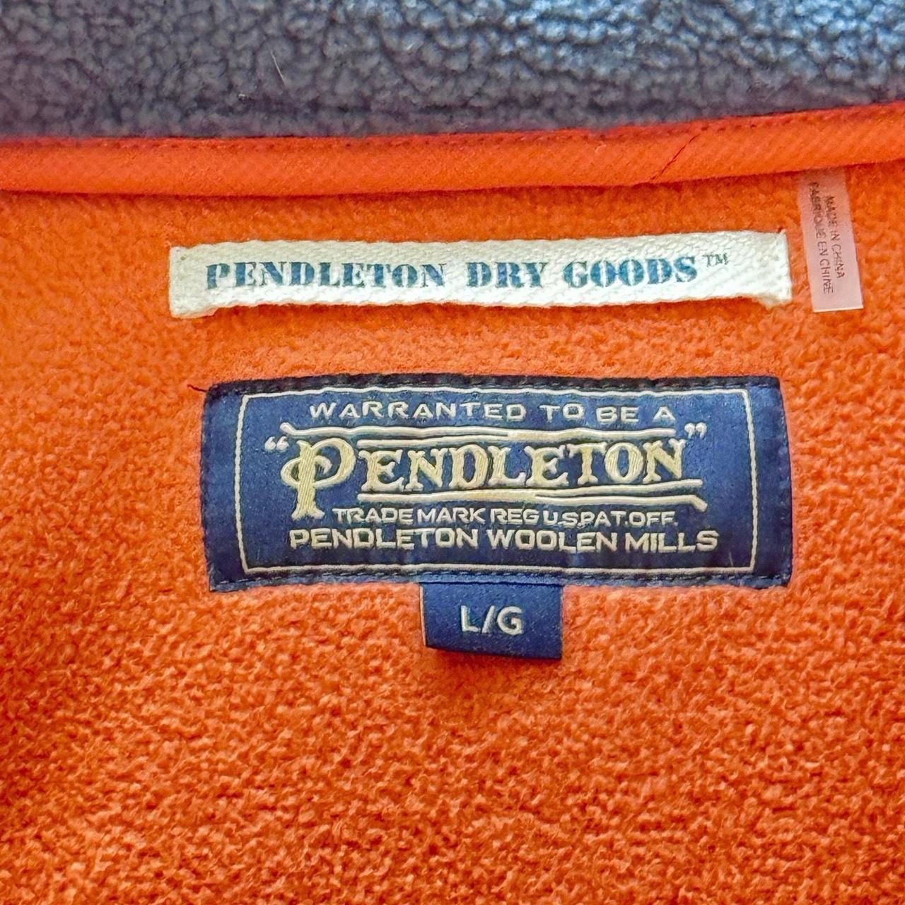 Pendleton Men's Jacket - Blue/Orange - L – Pendle… - image 6