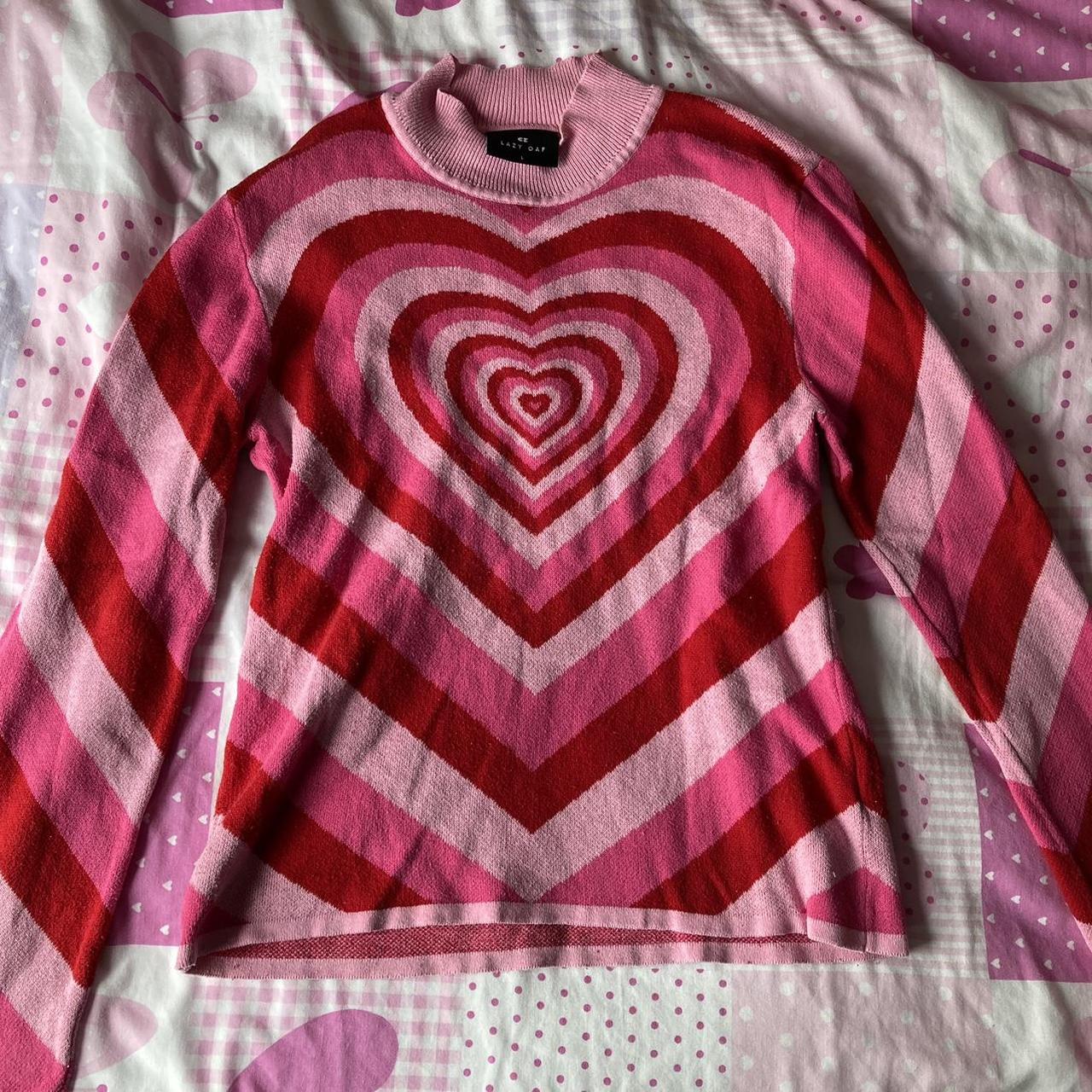 the ORIGINAL Lazy Oaf power puff girls heart. Depop