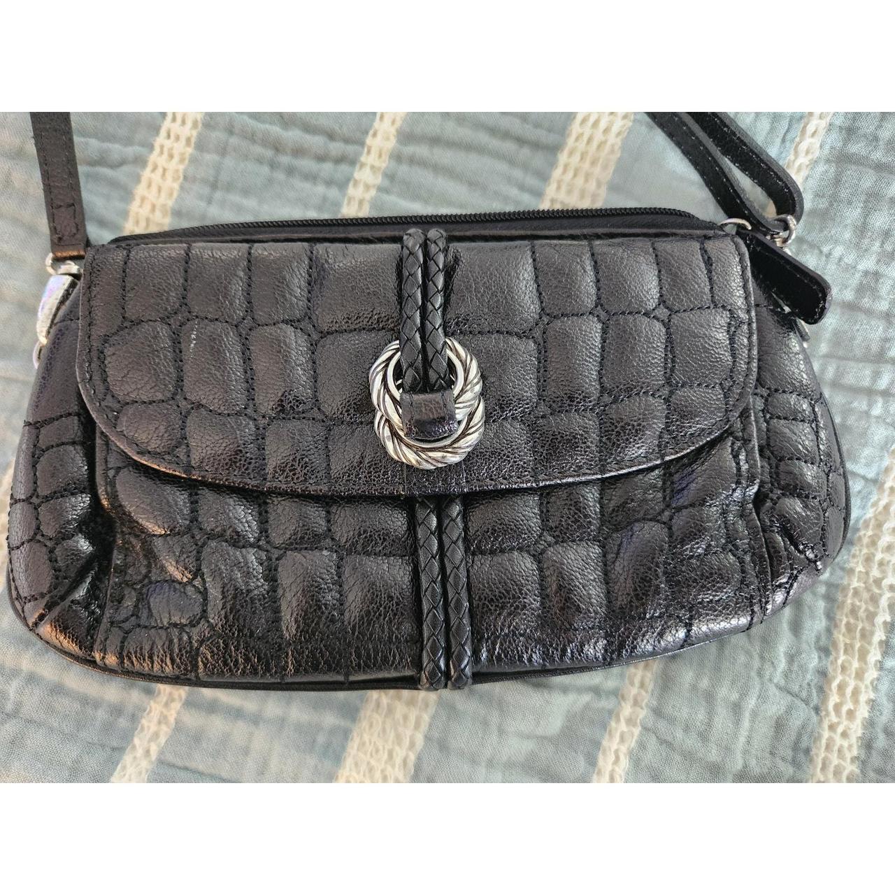 Brighton black crossbody purse on sale