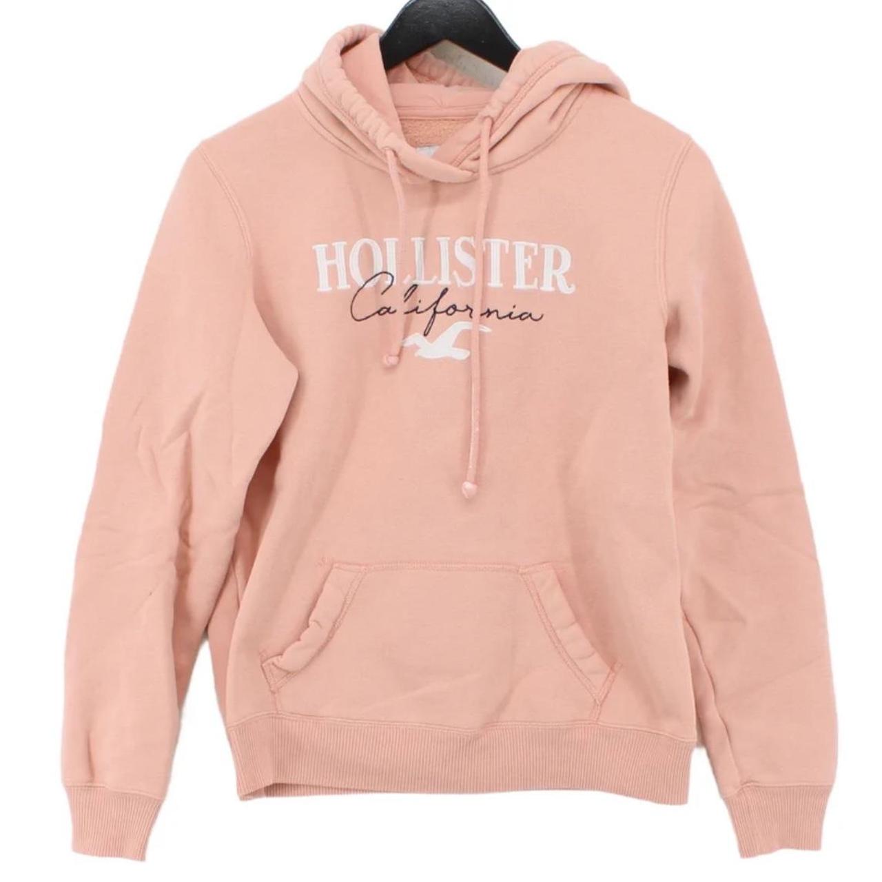 Pink hollister jumper online