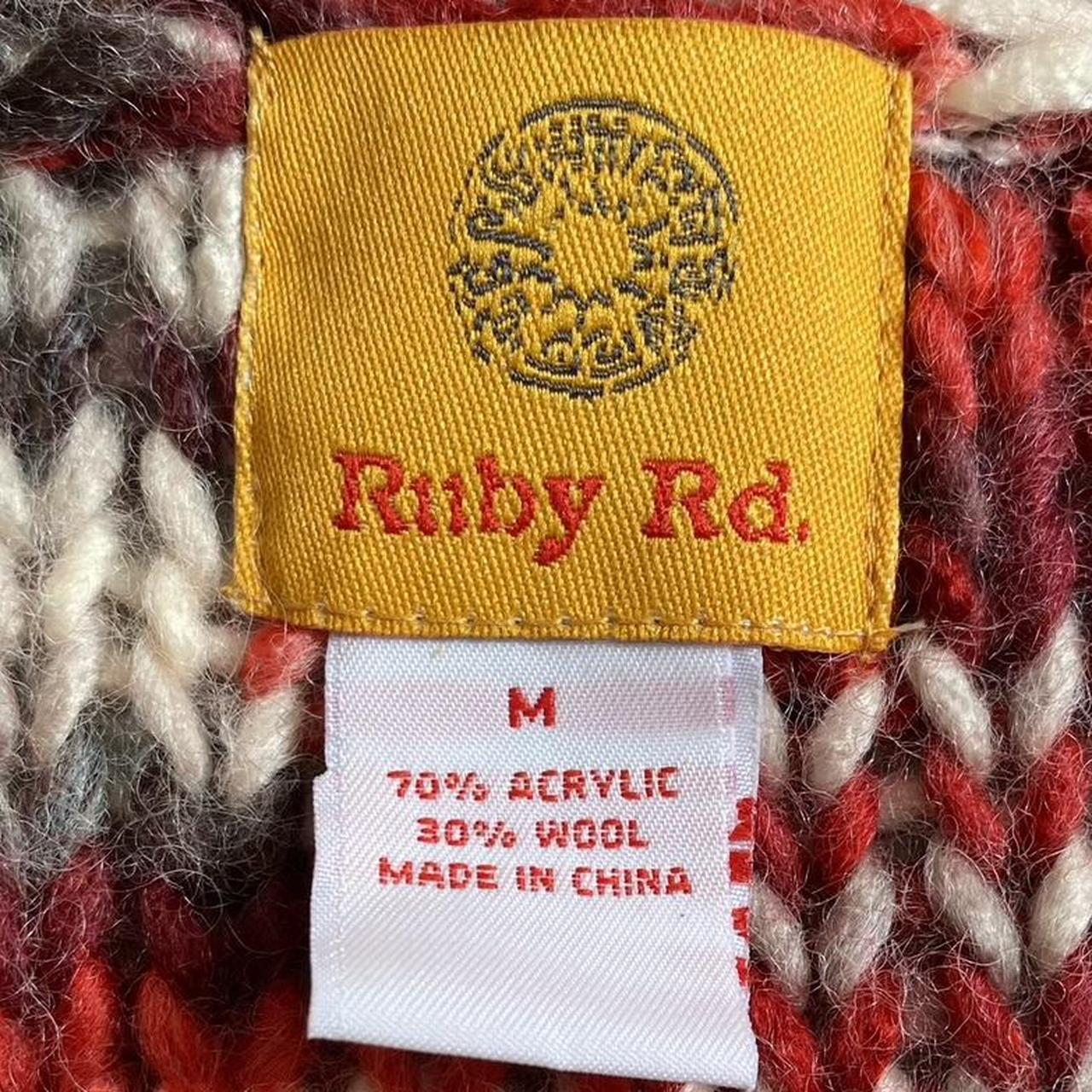 Ruby Rd. Women's Cardigan - Red/Multi - M – Ruby … - image 2