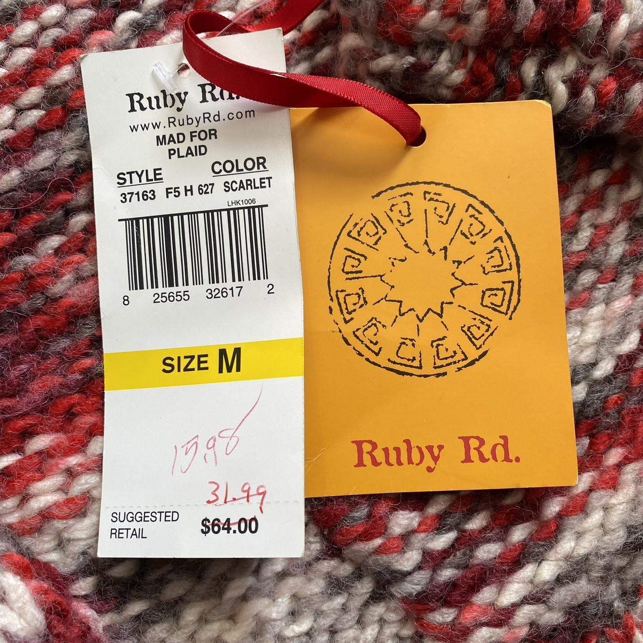 Ruby Rd. Women's Cardigan - Red/Multi - M – Ruby … - image 3