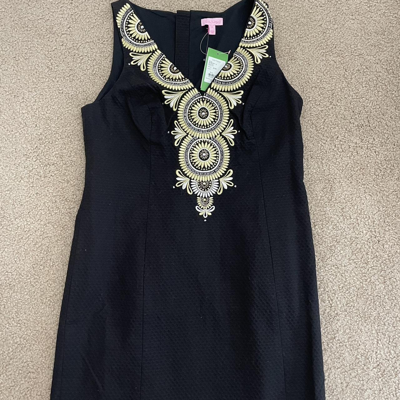 Black Gold Lilly Pulitzer dress. Perfect for any