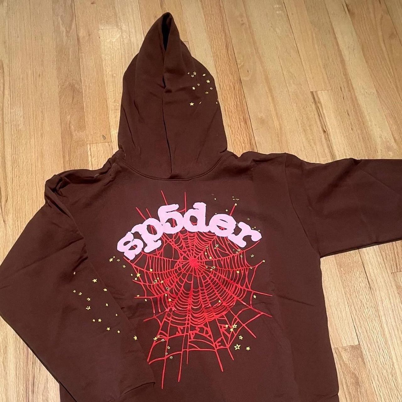 Spider Worldwide Brown Spider Hoodie SP5DER WEBSUIT HOODIE
