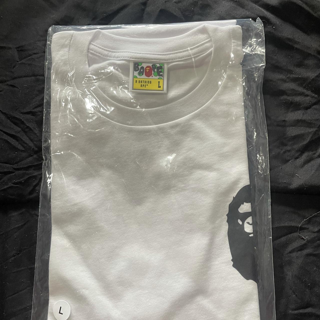 BAPE Men's White T-shirt | Depop