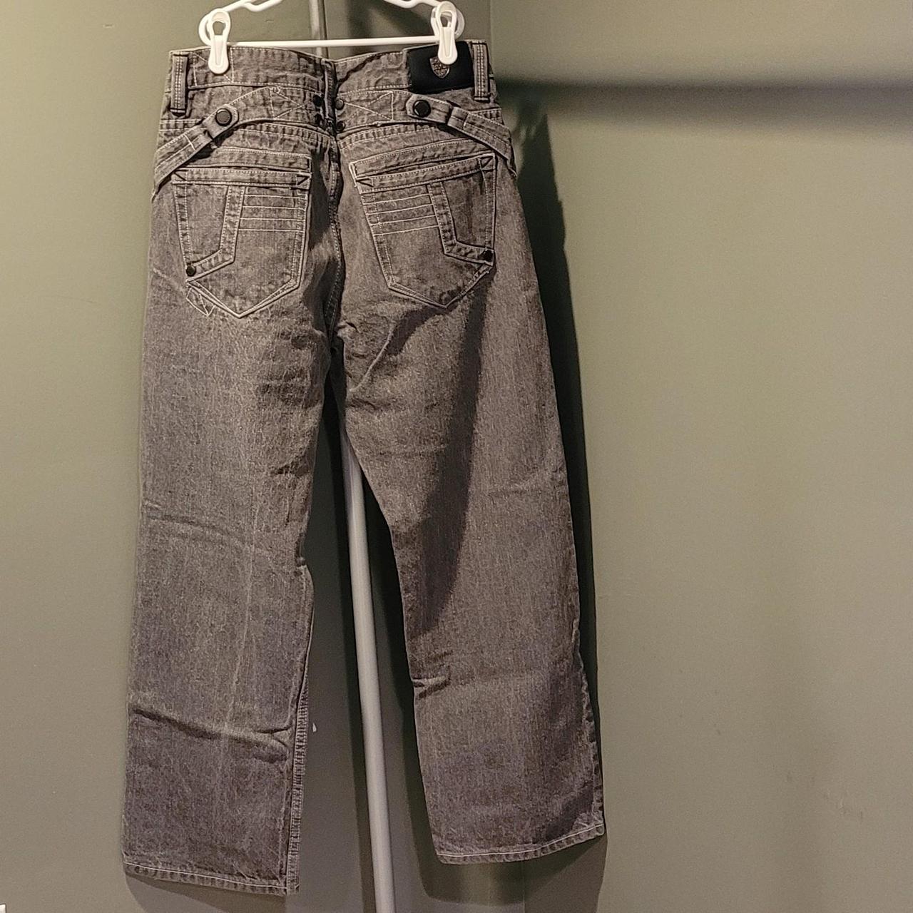 Men's Jeans - Grey/White - 34" – Basic Code Men's… - image 2