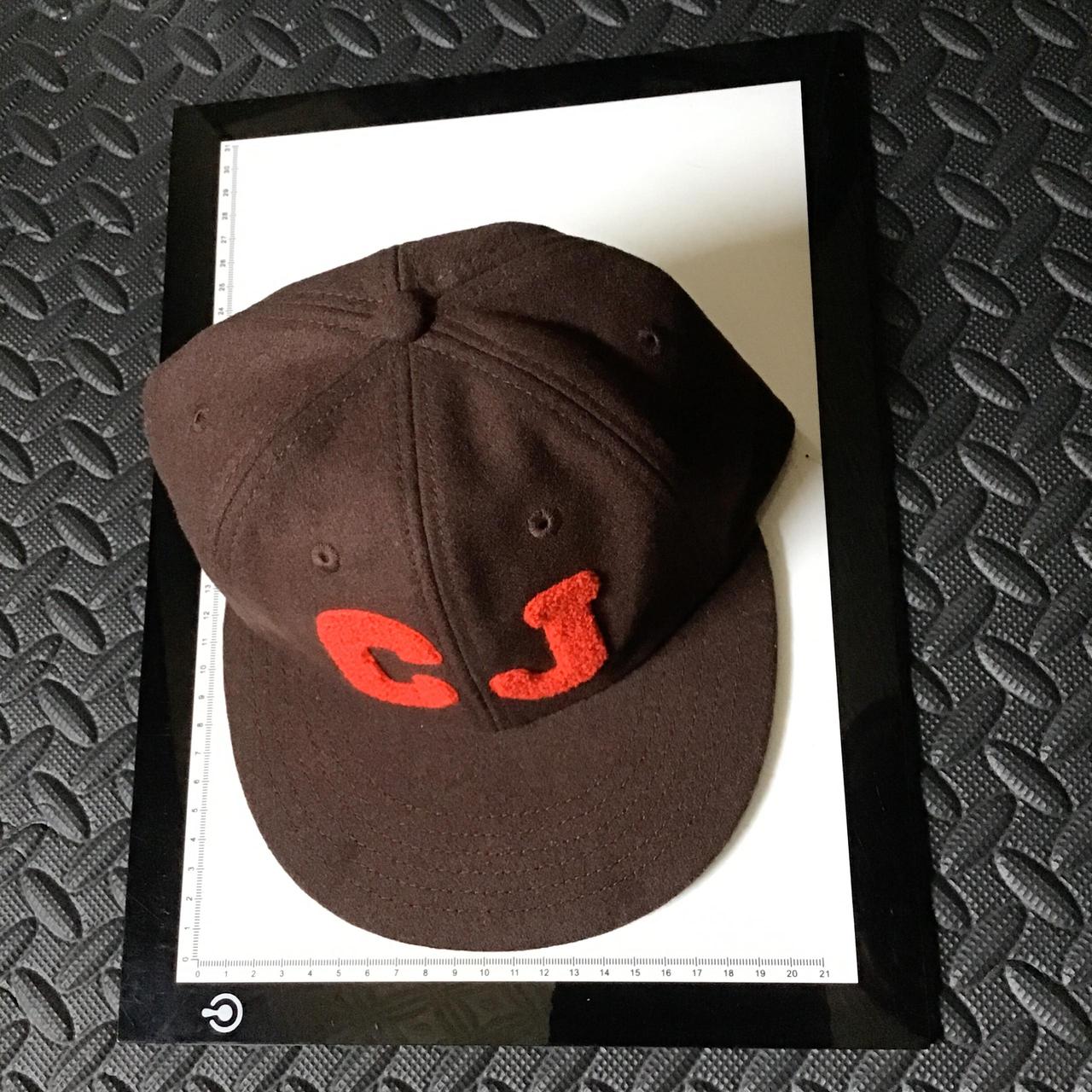 Travis Scott Cactus Jack CJ Brown Wool Blend Cap Hat | Depop