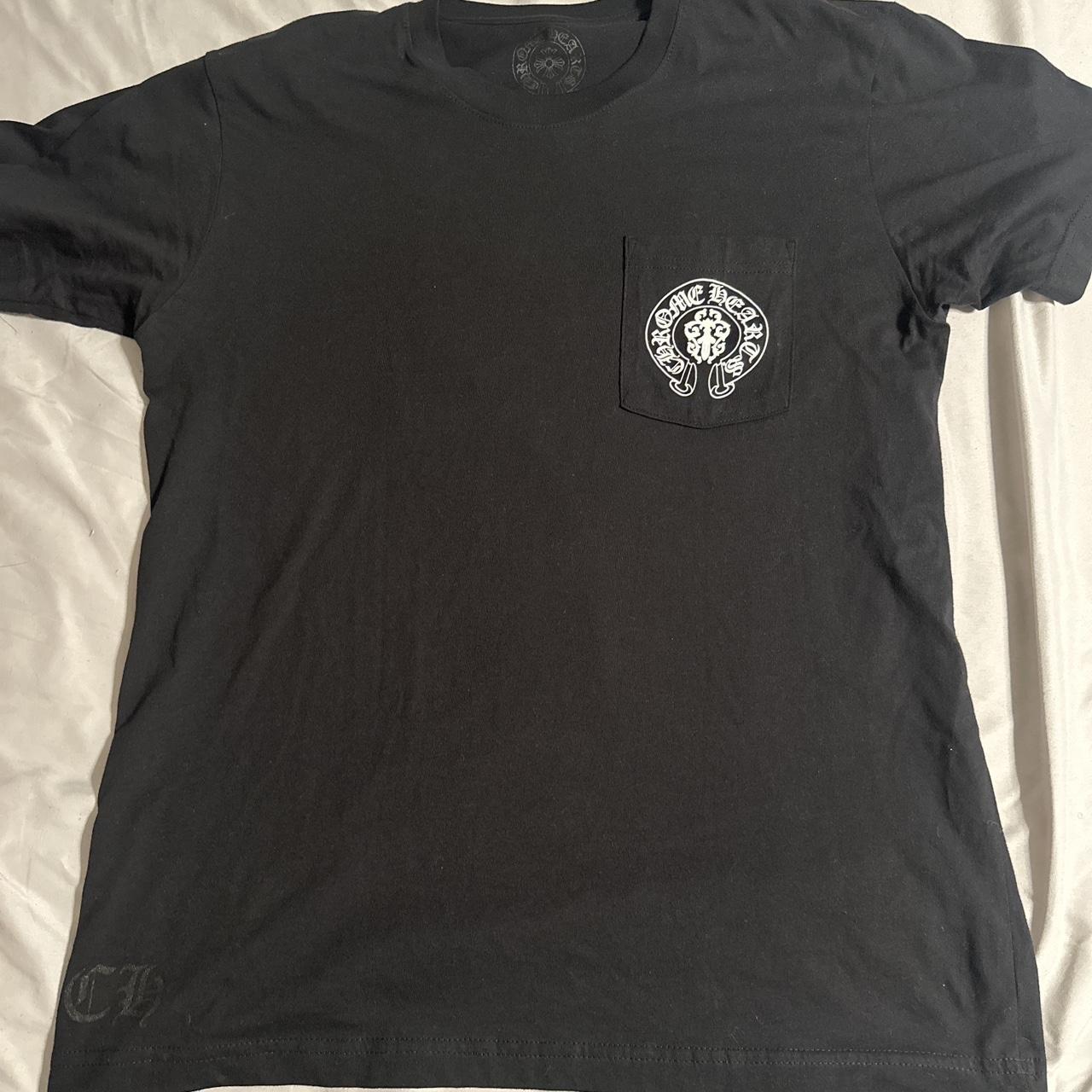 CHROME HEARTS BLACK AMERICAN FLAG TEE WORN ONCE!!! | Depop