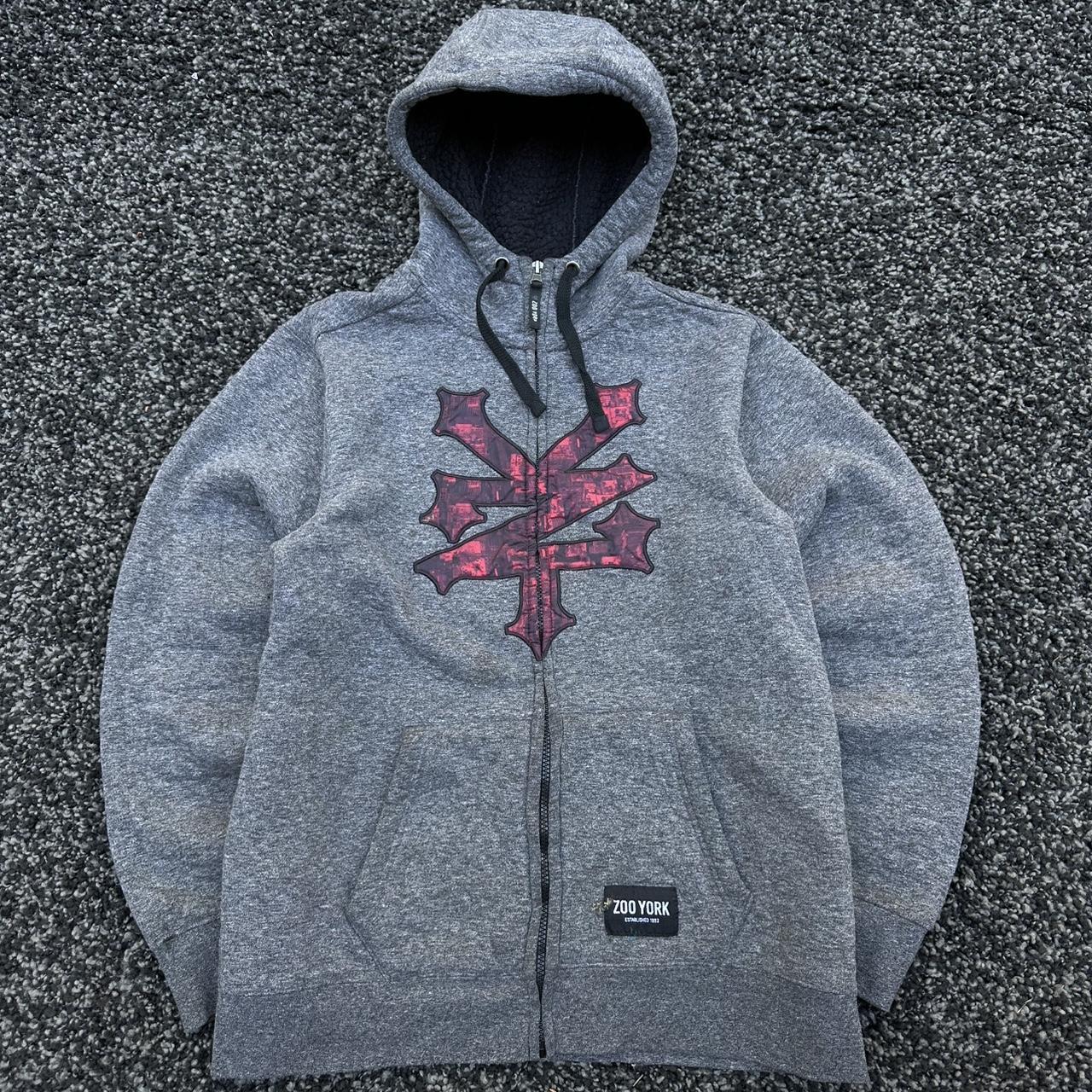 Y2k zip-hoodie - Depop