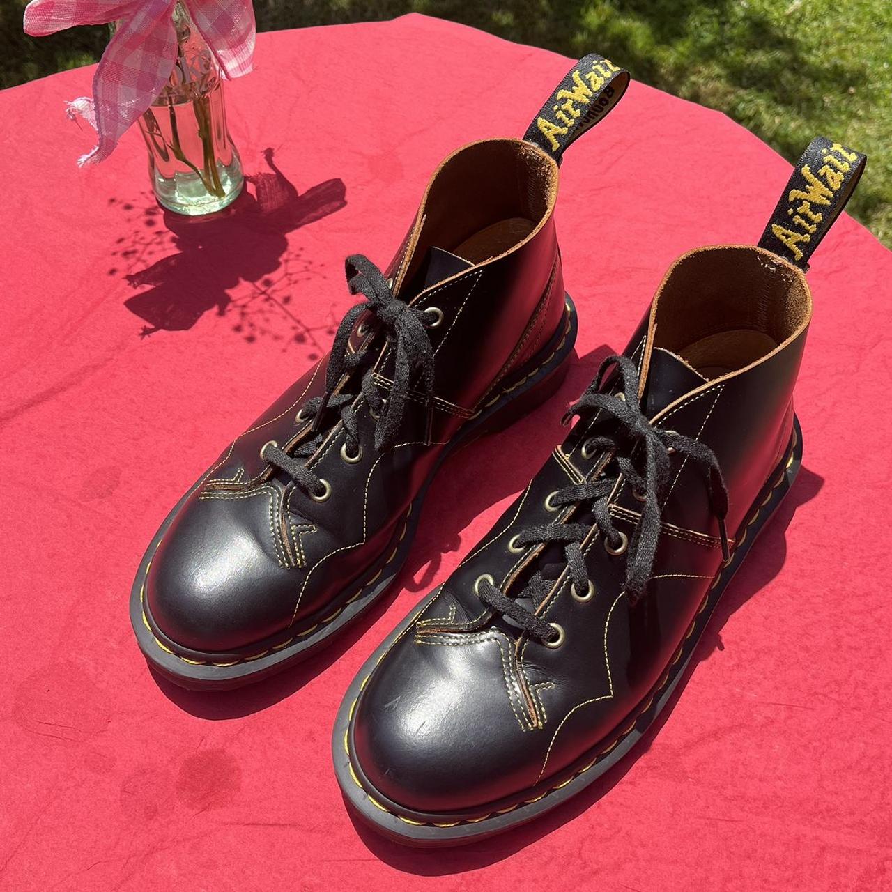 Doc Martens Church Smooth Leather Monkey Boots