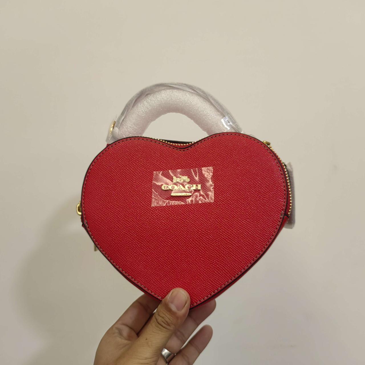 Coach Heart sold Crossbody In Colorblock